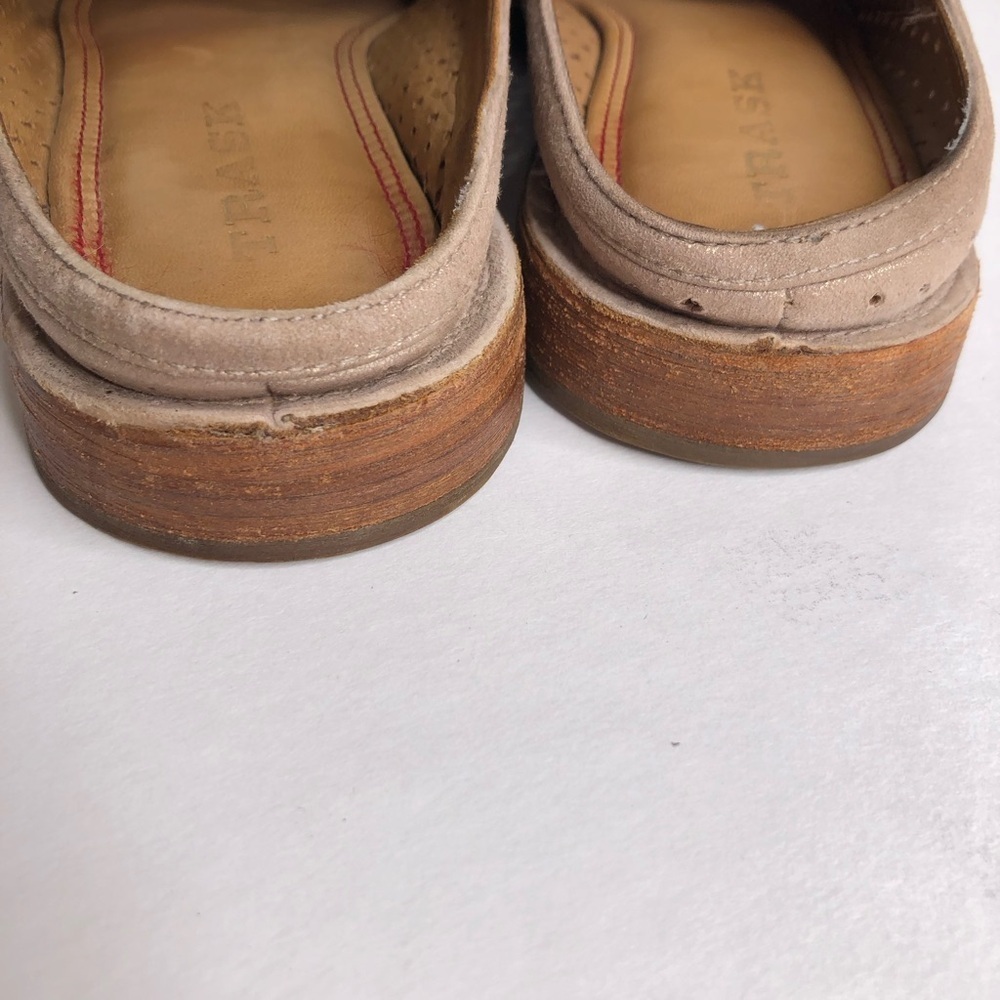Trask Perforated Tan Loafers - Picture 3 of 11